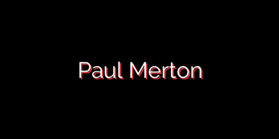 Paul Merton